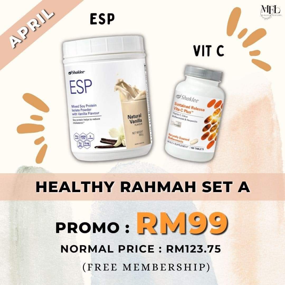 Promo Shaklee April 2023
